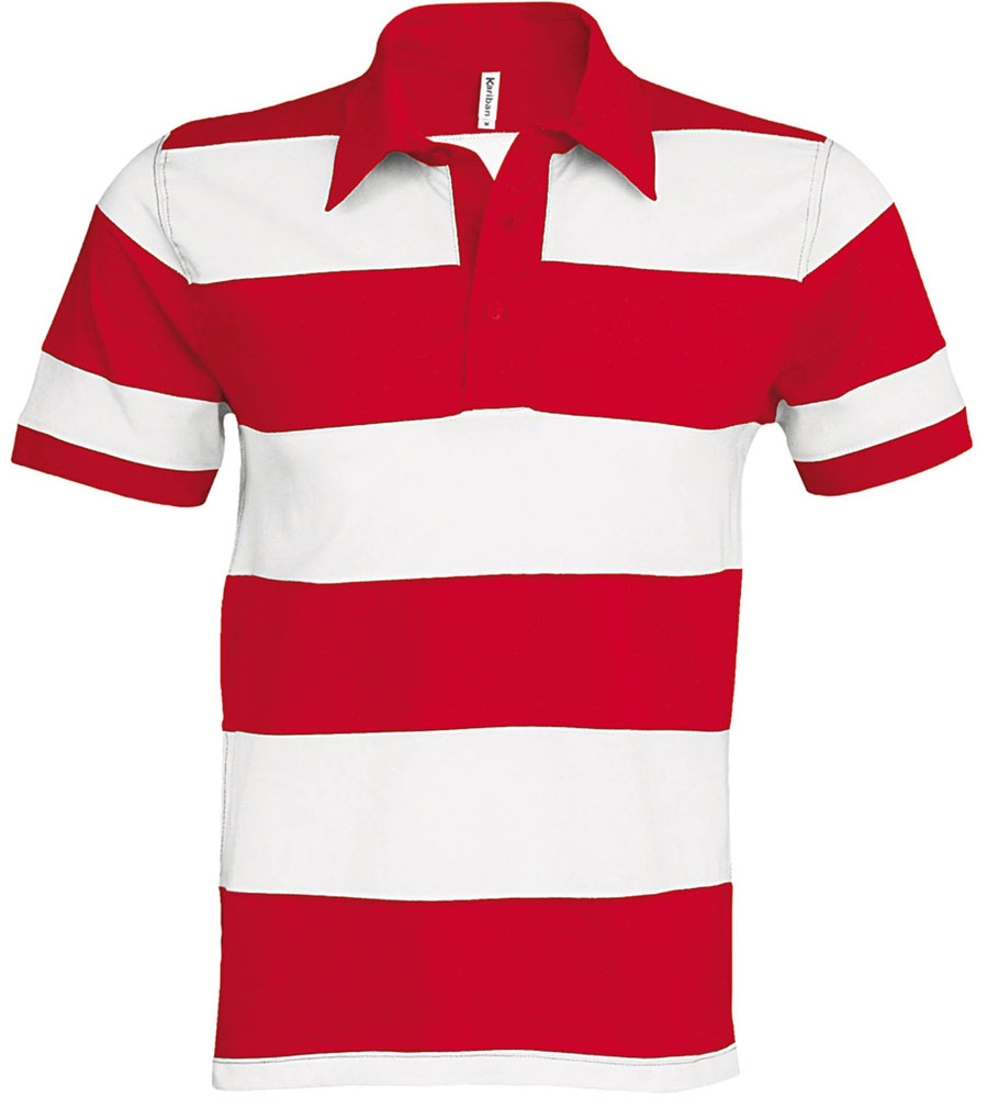 Polo-K237_RED-WHITE-Kariban