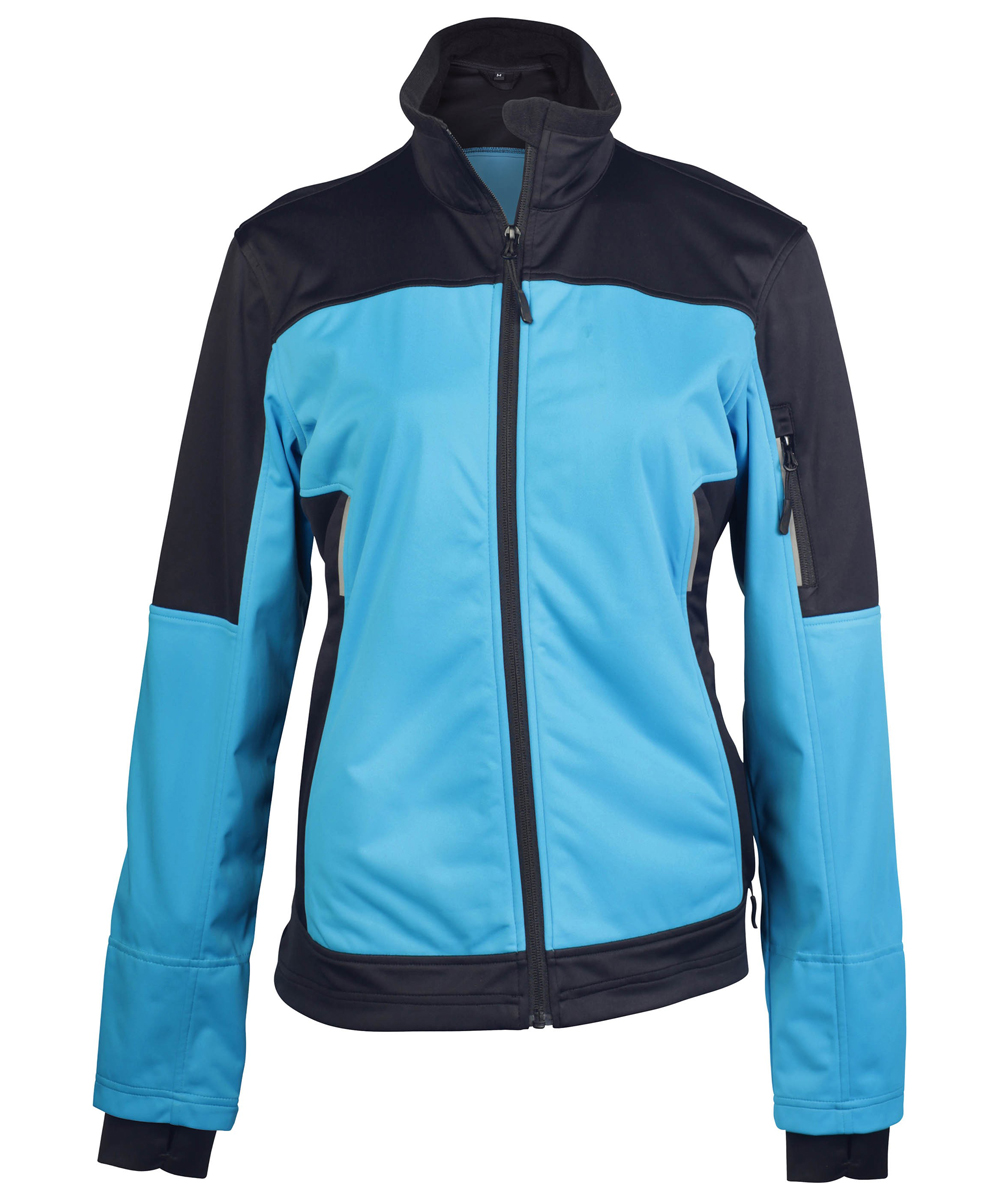 Veste-Softshell-K416-AQUABLUE-BLACK-Top-Tex