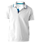 Polo-K245-WHITE-TURQUOISE-Kariban