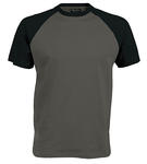 Tee-Shirt-K330-GREY-BLACK-Kariban