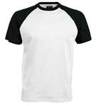 Tee-Shirt-K330-WHITE-BLACK-Kariban