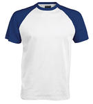 Tee-Shirt-K330-WHITE-ROYALBLUE-Kariban